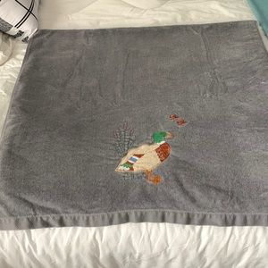 Ames duck bath towels set